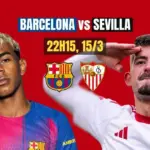 barcelona vs sevilla — KR news