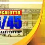 lotto result 6/45 — KR news