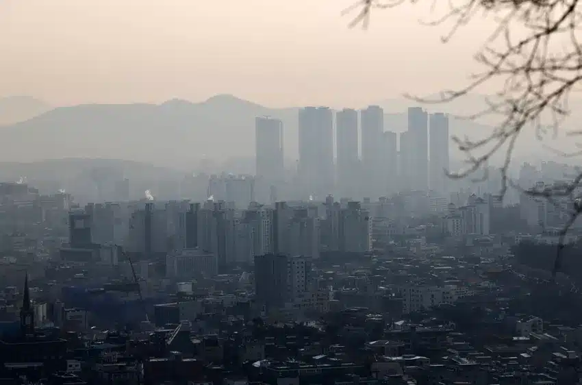미세먼지 농도 — KR news