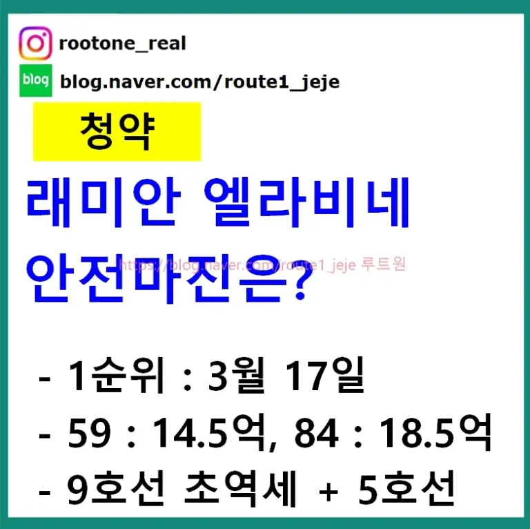 래미안 엘라비네 — KR news